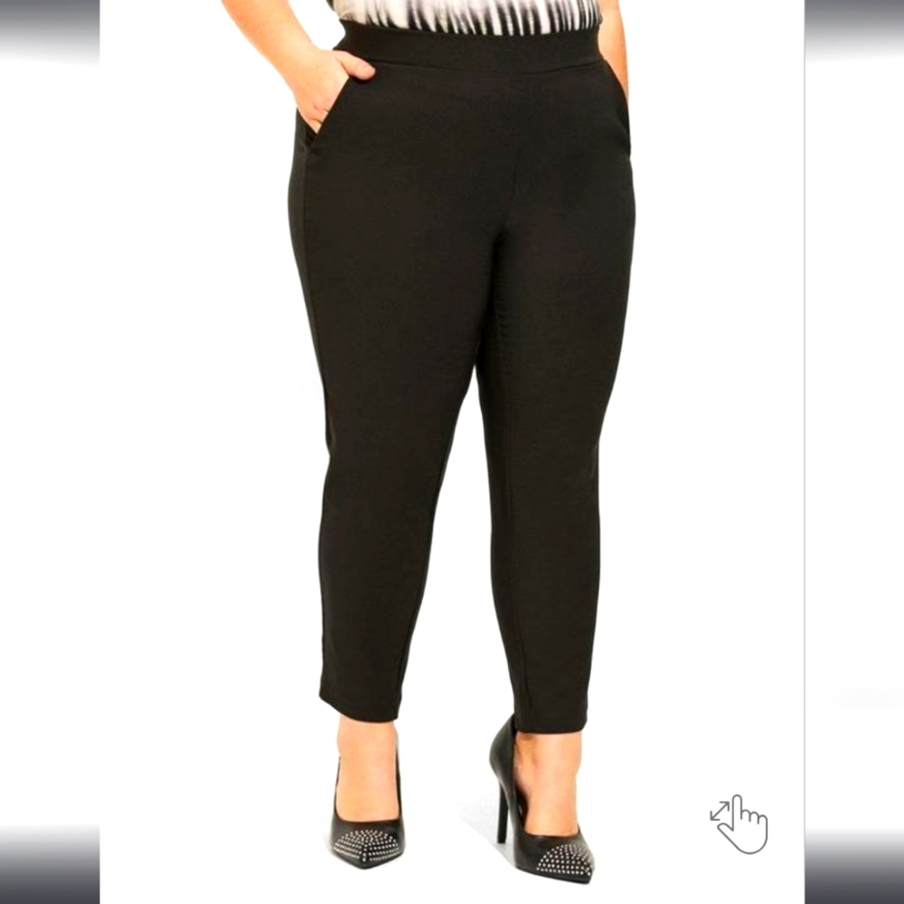 Torrid Pull-On Tapered High-Rise Pant 3 Tall 22/24